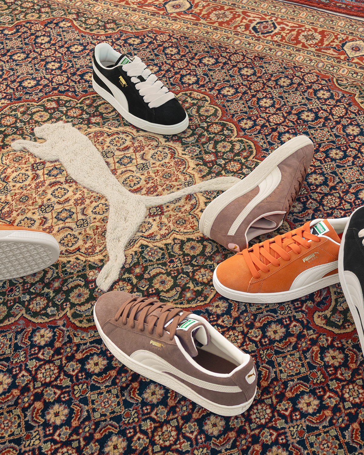 The Puma Suede Has Always Moved to Its Own Beat. Now, It&rsquo;s Weaving a New Note in India with Jaipur Rugs